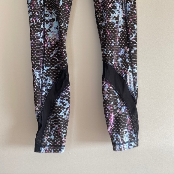 LULULEMON All Sport Crop Floral Sport Tranquil Blue Multi legging - Picture 7 of 10
